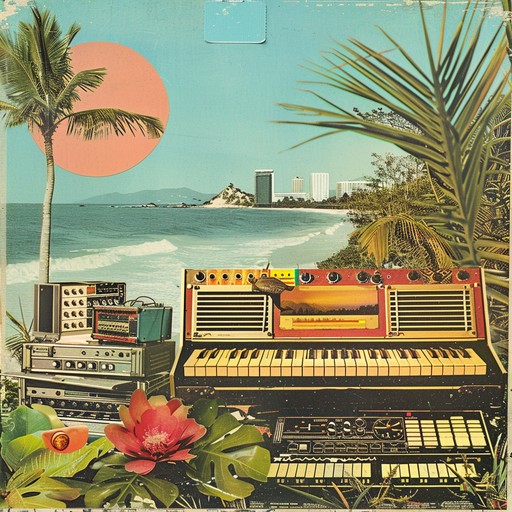 Embark on an instrumental voyage through time, melding 1960s surf rock's timeless reverb laden guitar riffs with the shimmering synths of the 1980s. This piece of music evokes a rich tapestry of bygone eras, creating an intricate and wistful soundscape that lingers emotionally.