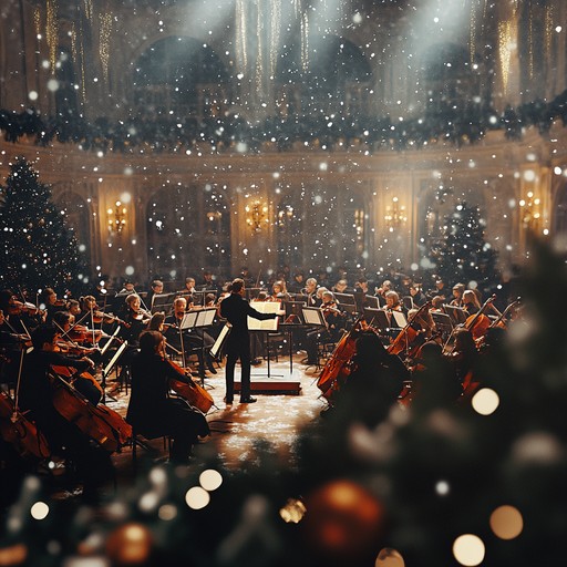 A grand symphony that captures the joyous and festive atmosphere of winter celebrations, blending traditional melodies with rich orchestration to evoke warmth and happiness.