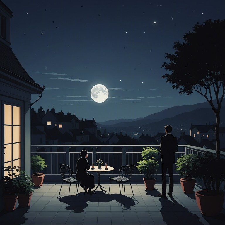 As the moon rises, the accordion breathes life into shadows that dance behind the curtains of the grand hall, whispering tales of yore and longing. This piece evokes the allure of an evening where every note holds a secret waiting to be unraveled.