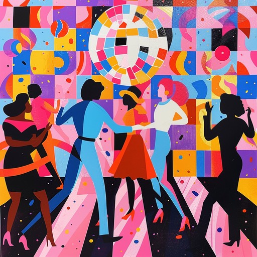 A spirited instrumental that heavily leans on the mastery of trumpet notes and disco infused funk, intended to recreate the unparalleled energy of an old school 70s dance floor. This song is the pulsating soul of a summer disco party, draped in colorful lights and unending cheer.