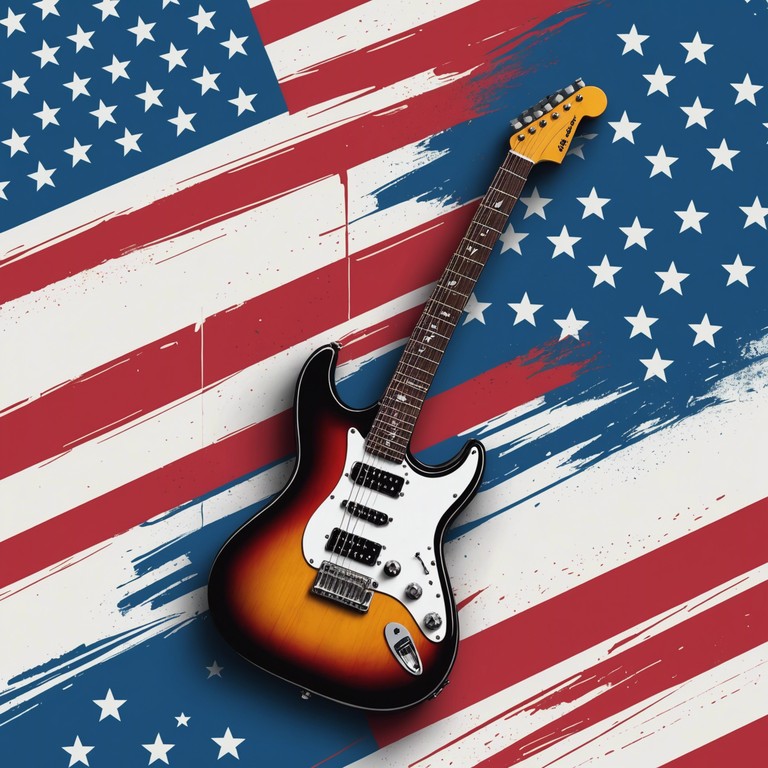 A lively and rhythmic track that fuses funk music with elements of american patriotism. Subtle undertones of historical speeches and triumph create an electrifying backdrop for an instrumental that's both celebratory and reflective.