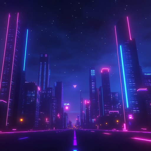 Experience an energetic journey through pulsating darkwave beats with uplifting, neon lit synth patterns that transport you to a retro futuristic world. The song blends a sense of nostalgia with a powerful, uplifting energy.