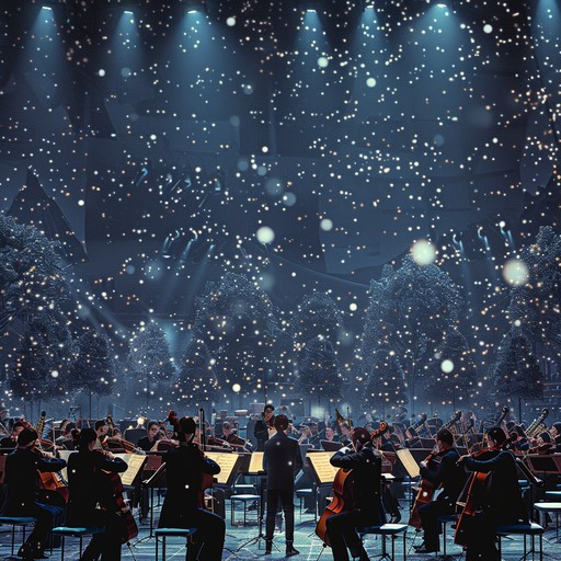 Experience an epic holiday adventure with a sweeping orchestral piece that captures the magic of winter wonderlands and festive celebrations. Lush strings, majestic brass, and twinkling percussion create a grand tapestry of sound that transports listeners to enchanting snowy landscapes and warm, joyful gatherings.