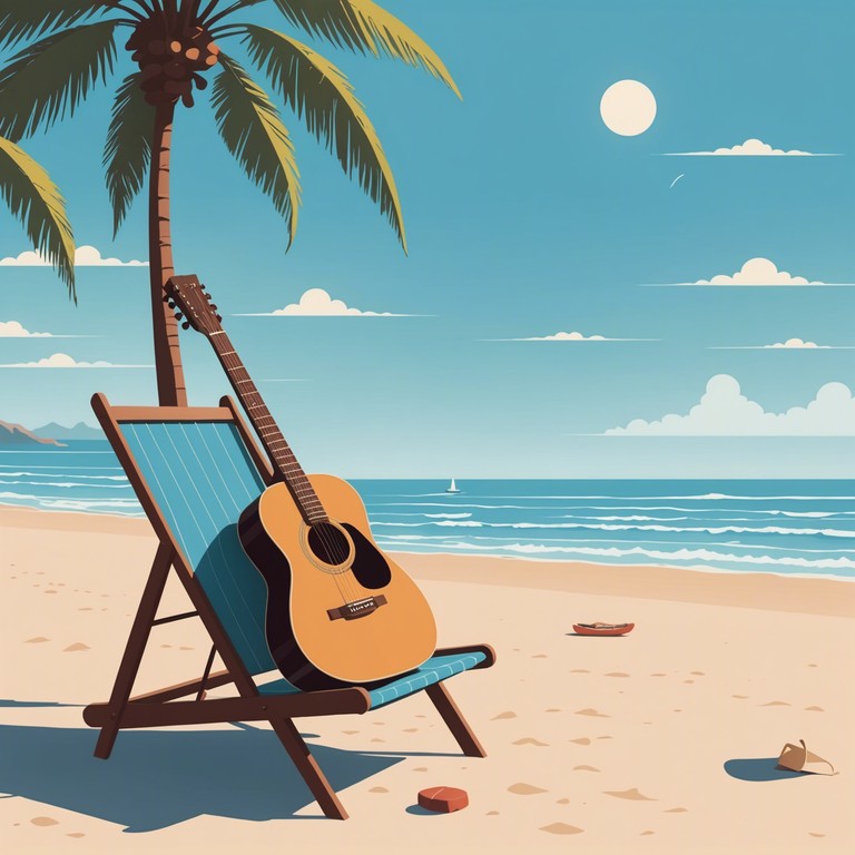 Imagine sitting on a peaceful beach as gentle waves lap the shore, the sound of a soft rock ballad playing in the background, evoking feelings of relaxation and joy. This song combines simple melodies with the comforting sound of an acoustic guitar, creating a sense of ease and calming bliss, making it perfect for a lazy summer afternoon.