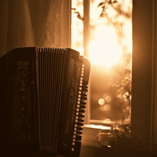 An emotional polka featuring a soulful accordion melody that captures the essence of nostalgic reminiscing, transporting listeners to simpler times filled with joy and sorrow