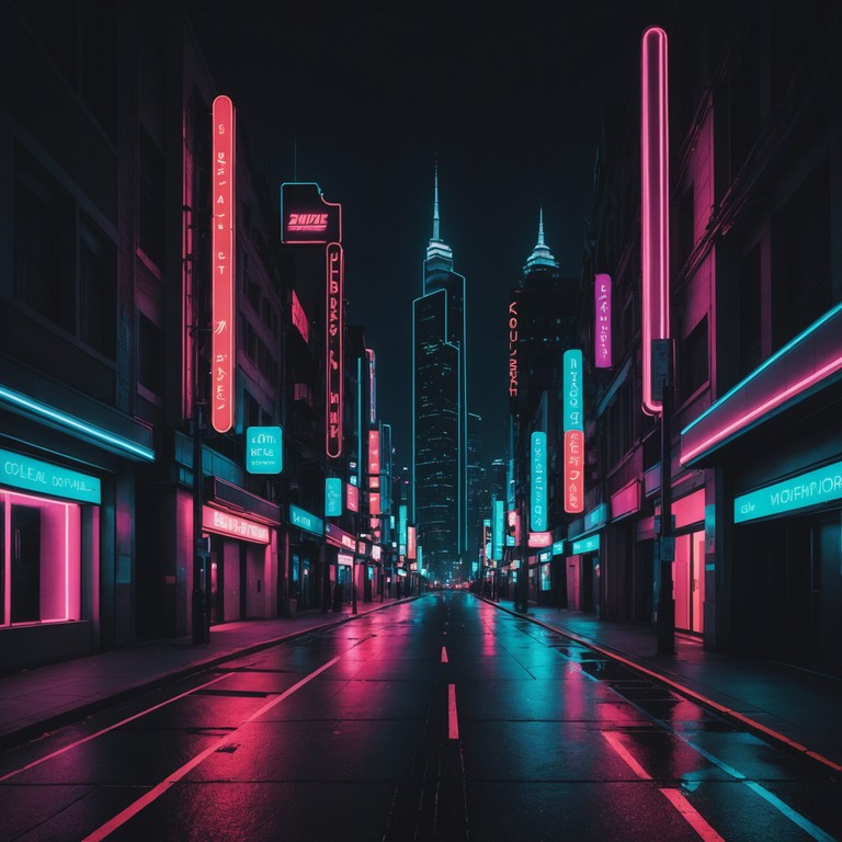 This track combines intense drumming with layers of ambient synths and a deep bassline to create a sense of mystery and urgency, perfect for a late night drive through a neon lit cityscape.