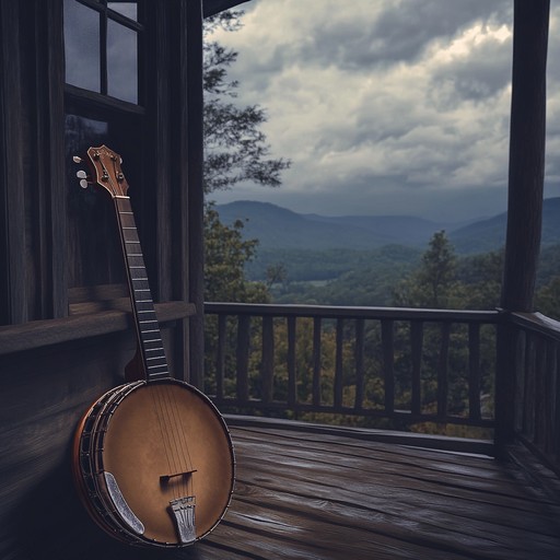 An instrumental blending banjo and fiddle that builds tension like an impending storm over the hills