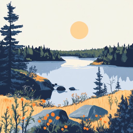 An optimistic instrumental suomipop piece that celebrates the endless daylight of finnish summers, combining bright synths and upbeat rhythms to create a sense of joy, adventure, and the warmth of long sunny days.