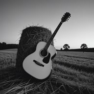 soft strumming under the open sky