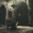 eerie, melancholic medieval song invoking haunting troubadour essence