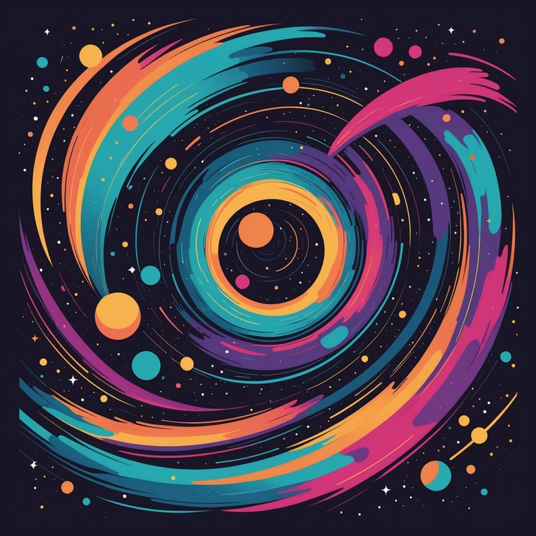 A heady mix of heavy metal power chords and psychedelia induced melodies craft a unique auditory experience, ideal for exploration of both external space and inner depths. This piece takes you on an electrifying journey across stars and galaxies, all the while firmly grounded in hard hitting metal roots.