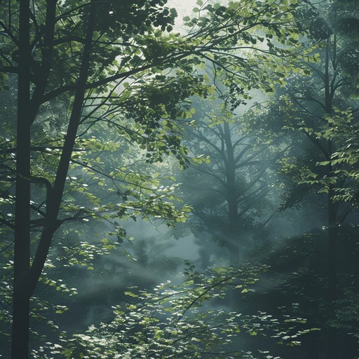 This track captures the essence of a tranquil forest, with slow, rhythmic drum and bass patterns intertwined with soft, nature inspired synths. Designed to emulate the peacefulness of nature, it serves as a background to mindfulness and relaxation, where each beat mimics the gentle rustle of leaves in a soft breeze.