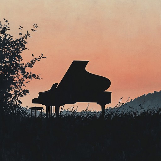 This delicate instrumental jingle exudes the serene and elegant atmosphere of twilight. With a gentle piano melody, it creates a peaceful ambiance that is perfect for a wide range of media applications.