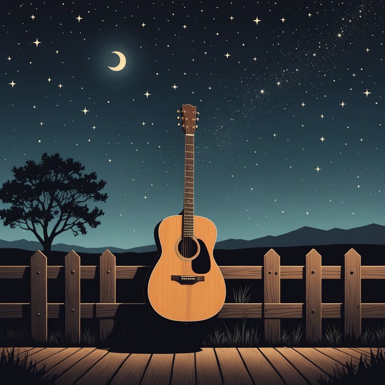 A soothing instrumental track that captures the essence of a tranquil, moonlit night on a sprawling brazilian ranch, where the melodies blend seamlessly with the soft whispers of nature, creating a serene escape into the countryside.