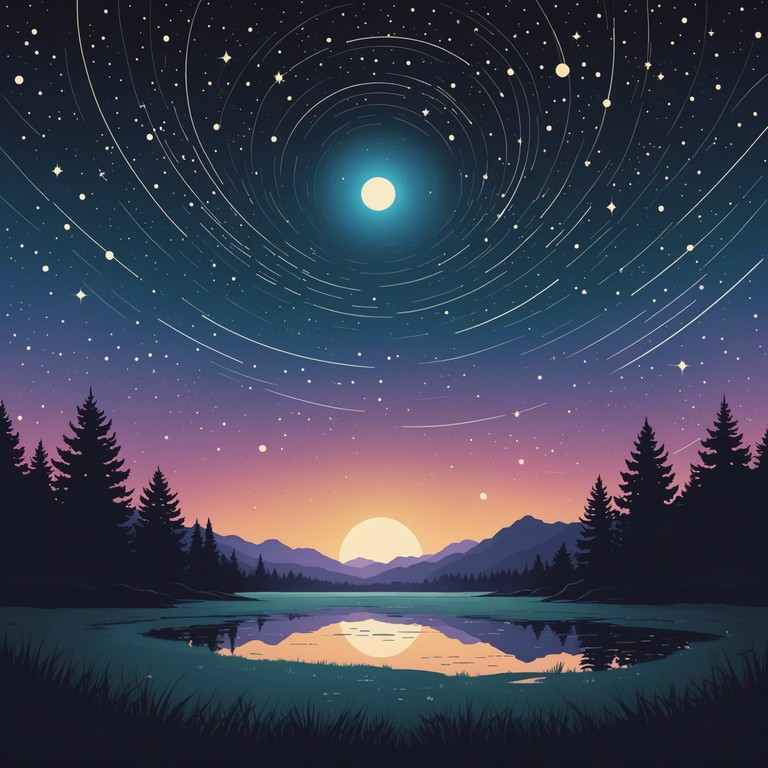 A gentle, melodious piece that uses the harp’s celestial tones to convey the peacefulness of an otherworldly night sky. The music slowly builds a soothing soundscape that feels both expansive and intimate.