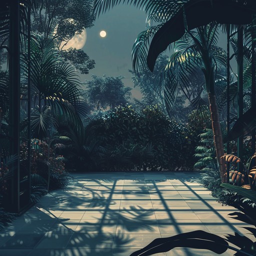 Feel the energy of a steamy, late night jungle mambo where the drums and horns dance together in mystery. Vibrant beats and alluring rhythms capture the essence of whimsical, fragrant nights filled with romance.