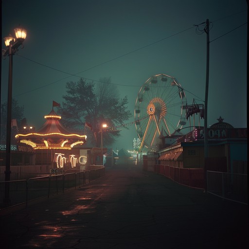 This instrumental track creates a poignant and hauntingly beautiful sense of solitude, reminiscent of a deserted carnival. With an accordion leading the way, it uses a slow waltz tempo and wistful melodies to emphasize the feeling of isolation and lingering sadness.