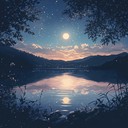 a serene anime instrumental capturing moonlit whispers and dreams