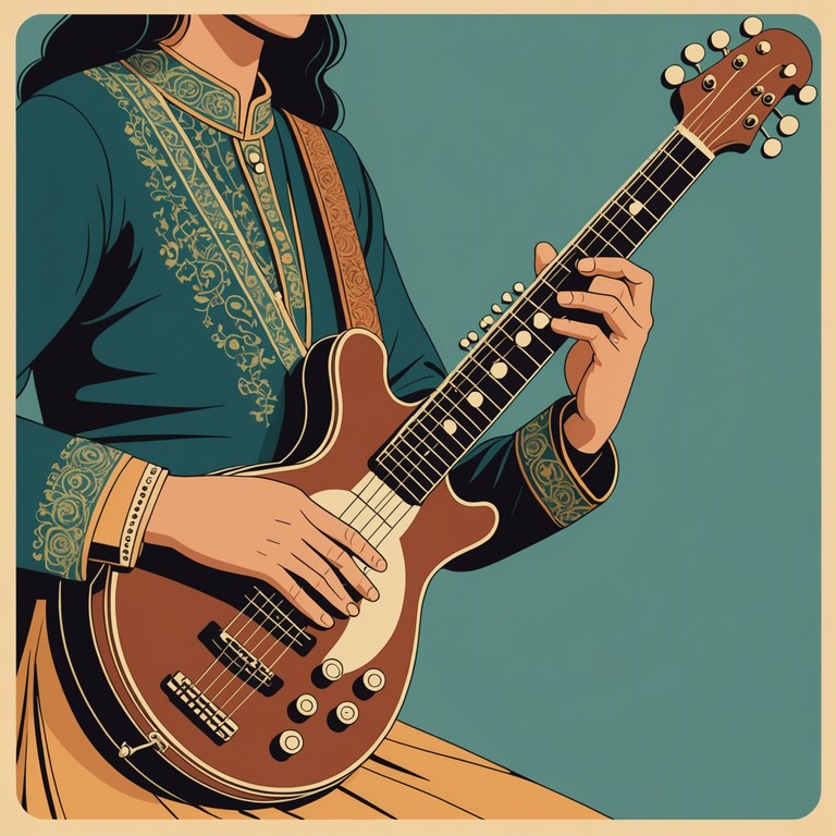 This alternative composition intertwines soothing sitar melodies with components of traditional indian music, creating a spiritually rich atmosphere that fosters connection and inner peace.