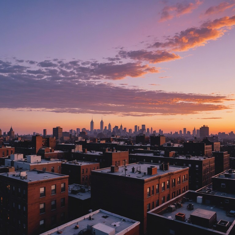 Capturing the essence of harlem's vibrant night life through the soothing sounds of sophisticated soul music, underlined by a blend of modern influences and echoes of a bygone jazz era. The composition delves into the heart of the city, basking in its historic glow while bringing forward a fresh, contemporary sound.