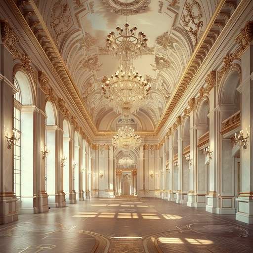 A majestic instrumental capriccio that fuses the elegance of baroque intricacies with the sweeping emotions of romantic orchestral music. The composition transitions fluidly through playful and regal passages, painting a grand auditory landscape full of unexpected turns and captivating melodies.