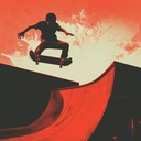 adrenaline-pumping skateboarding soundtrack