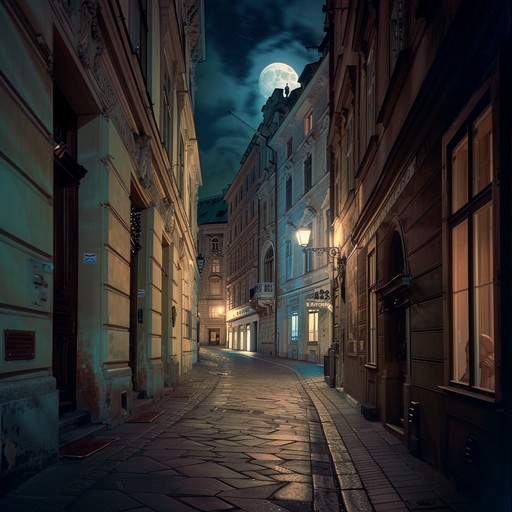 Experience a sophisticated journey through vienna’s timeless streets, illuminated by moonlight and filled with romantic overtones. The gentle strumming of acoustic strings seamlessly melds with orchestral undertones, creating a serene and enchanting ambiance.