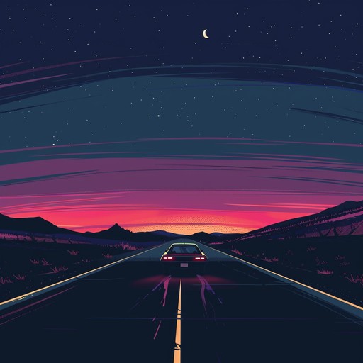 Imagine cruising down a long stretch of highway under the starlit sky, the sound of the engine roars in tune with the beating of your heart. The music captures the essence of freedom, speed, and adventure.