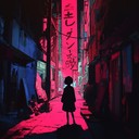 gritty anime instrumental featuring intense synths and driving rhythms.