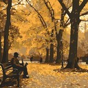 nostalgic instrumental jazz, evoking tender autumn memories.