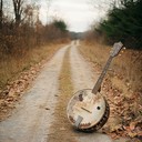 melancholic bluegrass evoking solitude and distant memories