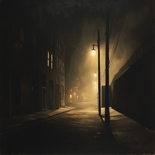 A haunting instrumental rock piece that melds ambient guitar melodies with atmospheric soundscapes, capturing the eerie silence and unsettling beauty of abandoned city streets after dark