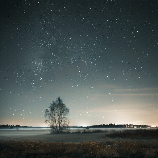 Experience an enchanting finnish nightscape with layered ethereal synths and subtle suomipop rhythms. The ambient atmosphere and celestial melodies transport you to a serene, otherworldly realm infused with the unique charm of finnish musical traditions. Perfect for late night reflections and cosmic daydreams.