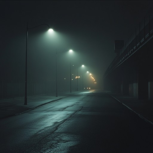 A brooding instrumental grime piece that weaves eerie synths with deep basslines, capturing the haunting ambiance of deserted city streets at night. Echoing melodies and unsettling rhythms create a sense of unease and suspense.