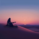 tranquil middle eastern melodies for a peaceful evening scenery