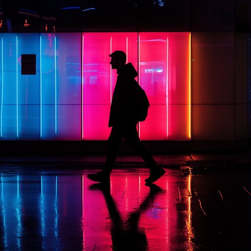 A sophisticated blend of synths and rhythms inspired by urban neon nights, conveying a sense of nostalgia and wonder. Immersing listeners in the ambiance of a metropolitan skyline