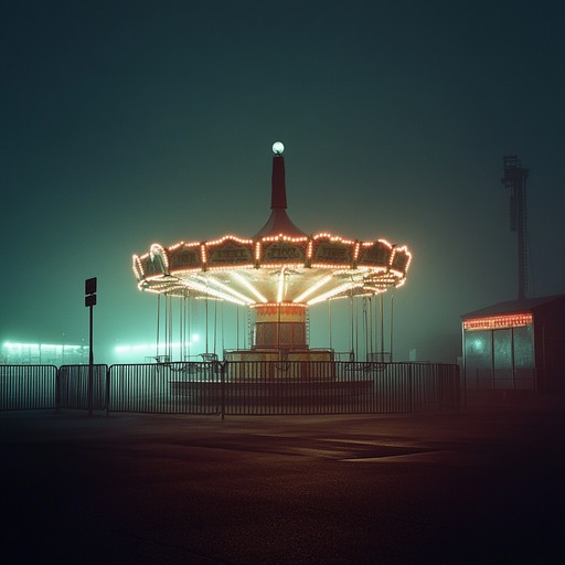 A haunting instrumental track that transports listeners to a shadowy fairground, filled with eerie melodies and unsettling rhythms that stir a sense of dread