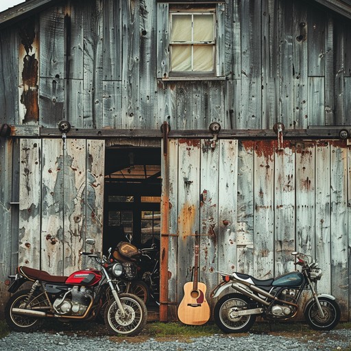 A rebellious country anthem driven by gritty electric guitar riffs and powerful percussion. It traverses rugged landscapes and dusty highways, capturing the essence of defiance and freedom through twangy melodies and outlaw narratives.