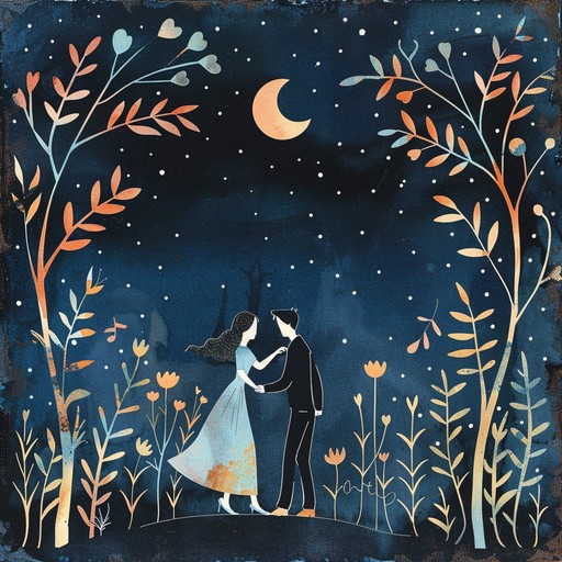 A lush tango piece that combines romantic rhythms and haunting melodies, creating a vivid image of a moonlit dance floor. Soft strings and subtle percussion drive the passionate yet dreamy atmosphere, transporting listeners to a magical night filled with elegance and mystique.