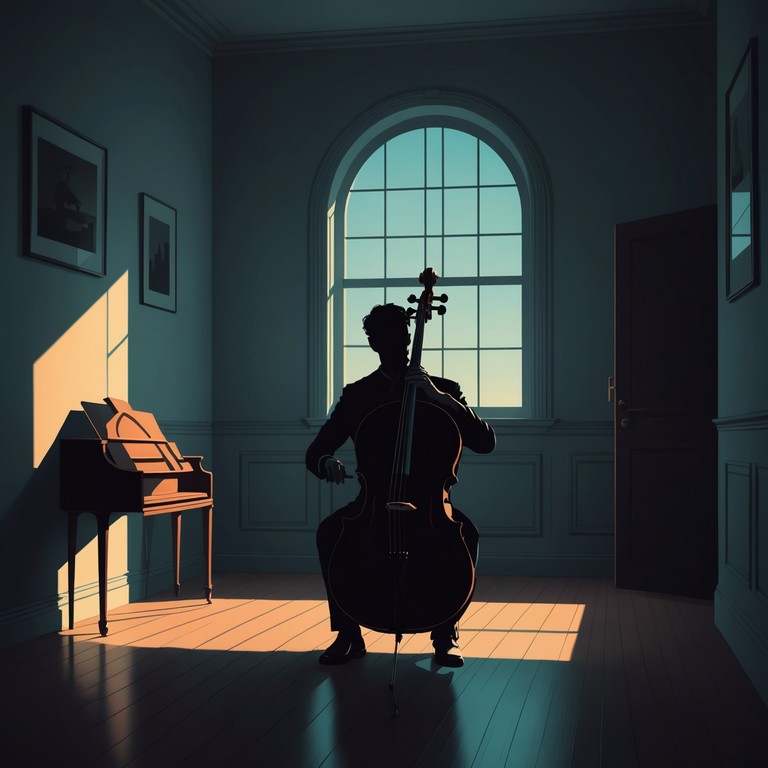 As the cello cries out its soul stirring melody, each note resonates with the depth of emotion, enhanced by rhythmic electronic beats that pulse with vitality. This piece explores the duality of energy and melancholy, creating a soundscape that resonates with listeners on a profound level.