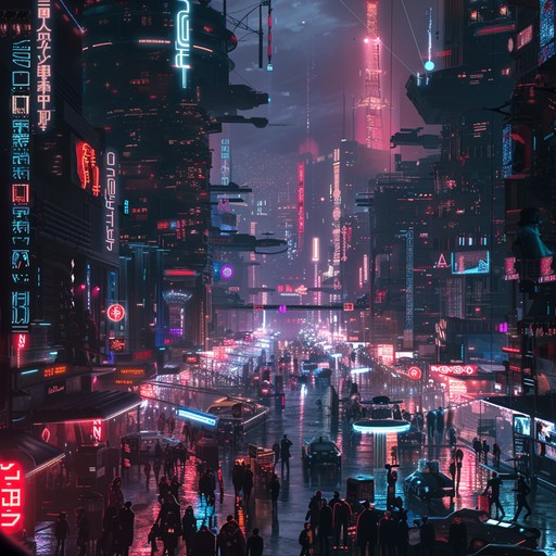 Experience the rush of a neon lit night in a futuristic cityscape. This instrumental track blends spirited synth melodies with lively beats, creating an energetic and uplifting atmosphere that feels both nostalgic and forward looking.