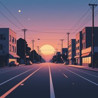 urban journey with nostalgic beats