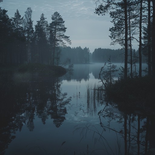 This track delves into the dark, dense forests and eerie lakesides of finland, capturing a sense of unease and mysterious beauty. The soundscapes are crafted with traditional finnish instruments layered over electronic elements, creating a menacing suomipop experience that evokes both wonder and fear.