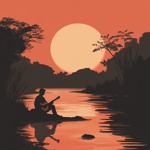 A soothing instrumental tango with delicate guitar plucks, subtle bandoneón swells, and soft rhythmic undertones, ideal for quiet reflections and peaceful evening moods