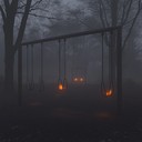 eerie instrumentals capturing child's spooky playground adventure