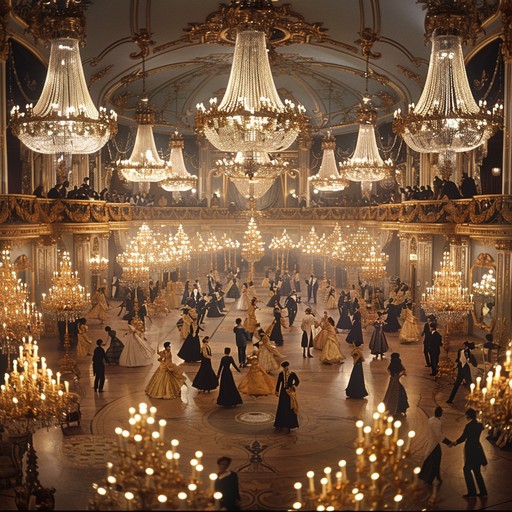 This track encapsulates the grandiose and melancholic essence of a forgotten era, with each note crafted to transport the listener back to a ballroom draped in velvet and lit by candlelight where ghostly figures dance to a timeless melody. The piano steers through complex emotions, embodying both the beauty and sorrow of nostalgia