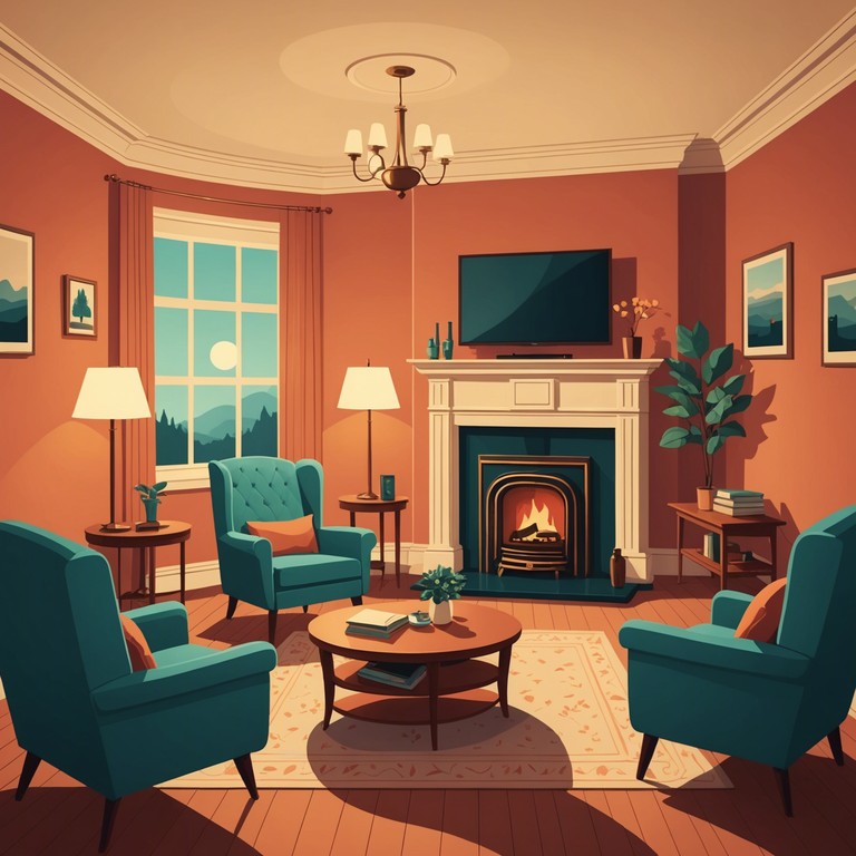 This track encapsulates the feeling of returning to a familiar, warm, and welcoming place, reminiscent of a cozy childhood home. The melody stirs a sense of security, bringing to mind the warmth of a sunlit room filled with laughter and the scent of homemade food