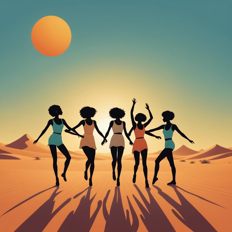 Embrace the new day with an invigorating afrobeat track highlighting the raw energy and vibrant culture of africa. The music paints a sonic picture of awakening and celebration under the endless blue skies of the sahara.