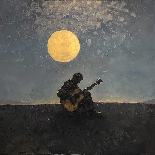 An acoustic guitar plays heartfelt melodies, capturing the essence of a troubadour's journey through unrequited love and lost opportunities. Each note echoes the bittersweet memories and gentle laments of a roaming bard, evoking a nostalgic and contemplative atmosphere. An acoustic guitar plays heartfelt melodies, capturing the essence of a troubadour's journey through unrequited love and lost opportunities. Each note echoes the bittersweet memories and gentle laments of a roaming bard, evoking a nostalgic and contemplative atmosphere.