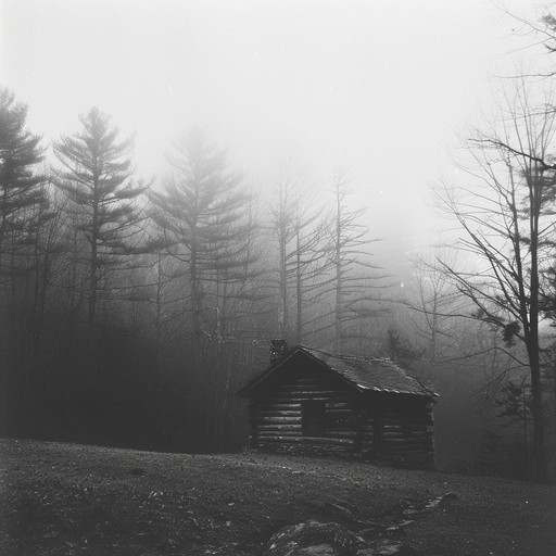 A chilling bluegrass piece with haunting melodies and unsettling harmonies, capturing the eerie essence of appalachian ghost stories. Banjo leads intertwined with distant, echoing fiddles create an atmosphere of suspense amidst sparse, creaking sounds. Perfect for a horror scenery in a rustic setting.